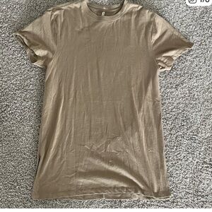 FOGxFear Of God Elongate T Shirt Major Brown FOG Essentials